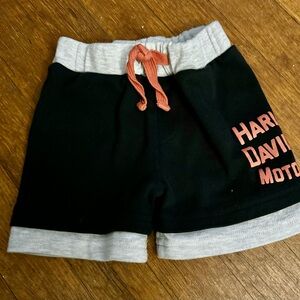 Boys Harley Davidson Shorts ~ Size 18-24 Months~